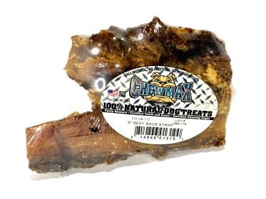 5" Beef Back Strap (size: Case- 48)