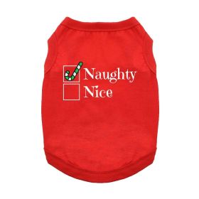 Naughty Dog Shirt (Color: Red, size: 2X-Large)